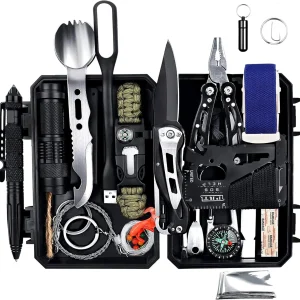 Emergency Survival Gear Kits 60 in 1