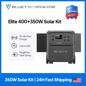 3840Wh Solar Generator with 200W/350W Solar Panels