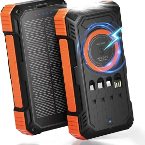 Solar Charger Power Bank 49800mAh, 22.5W