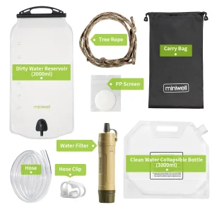 Portable Outdoor Water Filter Straw