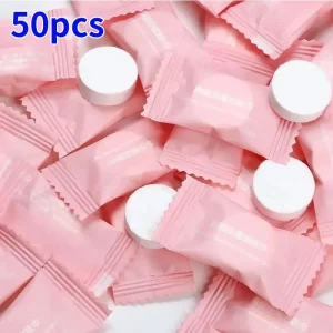 Mini Compressed Towel Disposable Capsules